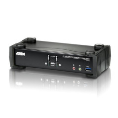 Aten 2 Port USB 4K DisplayPort KVMP USB 3.0 Switch