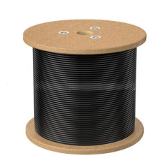 Cat 6A Underground/External Cable 350m Roll in Black