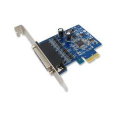 (LS) Sunix IPCE2204S PCIE 4-Port auto switch RS 422/485 Surge Protection Card with DB9M connectors -Expands 4 independent RS-422