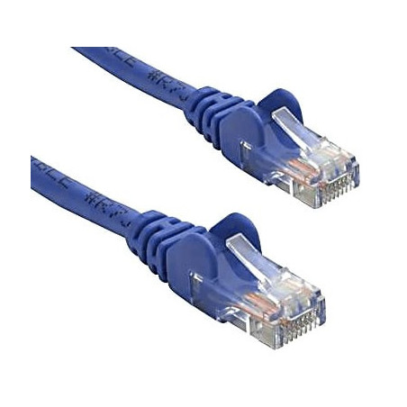 8ware CAT5e Cable 15m - Blue Color Premium RJ45 Ethernet Network LAN UTP Patch Cord 26AWG CU Jacket
