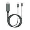 8Ware HDMI to Lightning 2m Cable for iPhone & iPad Plug & Play lightning device to HD TV or Monitor Retail Packaging