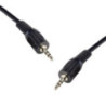 8Ware 2m 3.5mm Jack Stereo Audio Input Extension Cable Male to Male Auxiliary Cord for Headphone iPhone iPad CD Players Stereo S