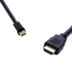 Mini DisplayPort to HDMI Cable Male-Male 1.8m