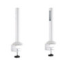 Brateck Slatwall Desk Mounting Pole,Work with Slatwall Panel for Creating Desk-Mounted Slat Wall System( Two poles included) (LS