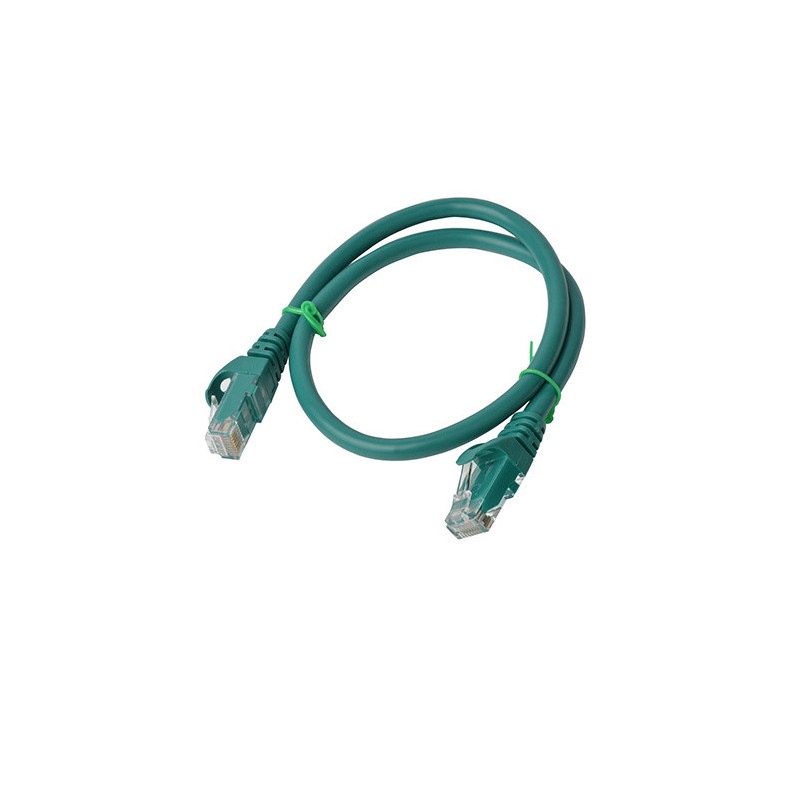 8Ware CAT6A Cable 0.25m (25cm) - Green Color RJ45 Ethernet Network LAN UTP Patch Cord Snagless