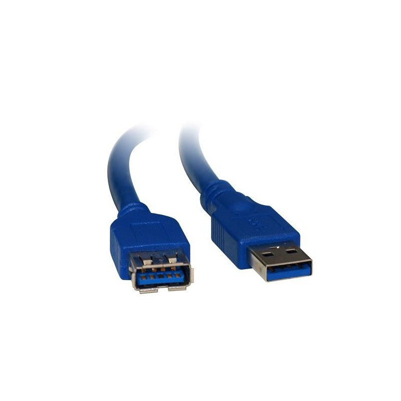 8Ware USB 3.0 Extension Cable 2m A to A Male to Female Blue