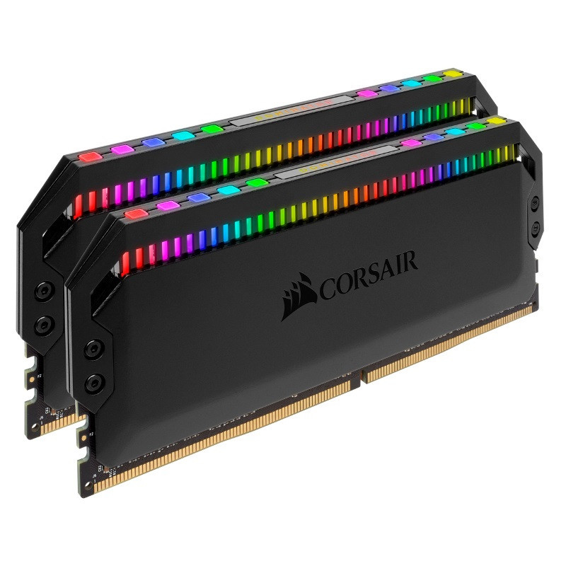 Corsair Dominator Platinum RGB 32GB (2x16GB) DDR4 3200MHz C16 XMP 2.0 Black Desktop PC Gaming Memory(LS)