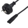 8Ware 2 Pin Core Power Cable 2m AU Plug 240v to IEC C7 figure eight Female Appliance Wall Duty for Notebook AC Adaptor POS OEM ~
