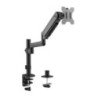 Brateck Single Monitor Pole-Mounted Gas Spring Monitor Arm - 17in - 32in