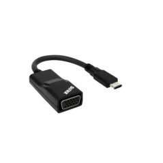 (LS) Sunix USB Type C to VGA Adapter, Compliant with VESA DisplayPort, Driver free under Apple MAC, Google Chromebook and Window