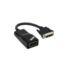 (LS) Sunix DVI-D to VGA Adapter; compliant with VESA VSIS version 1, Rev.2; Output resolutions up to 1920x1200; HDTV resolutions
