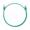 8ware CAT6 Ultra Thin Slim Cable 15m - Green Color Premium RJ45 Ethernet Network LAN UTP Patch Cord 26AWG for Data