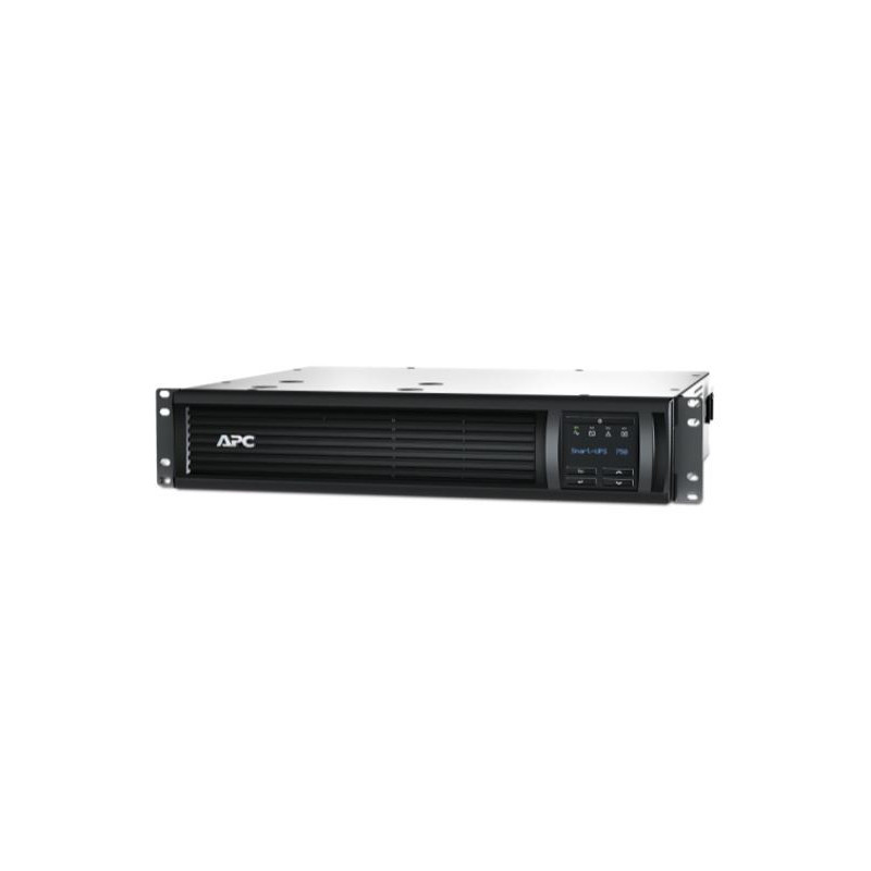 APC SMART UPS(SMT) 750VA, IEC(4), USB, SERIAL, SMART SLOT, LCD, 2U R, SMART CONNECT-3Y WTY
