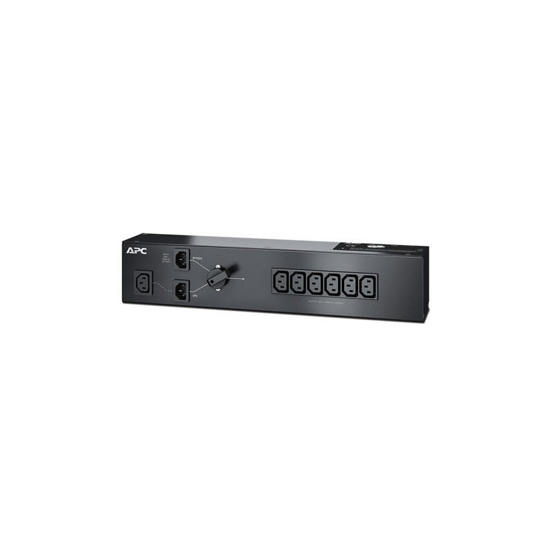 APC (SBP1500RMI) SERVICE BYPASS PDU, 230V 10AMP W/ (6) IEC C13