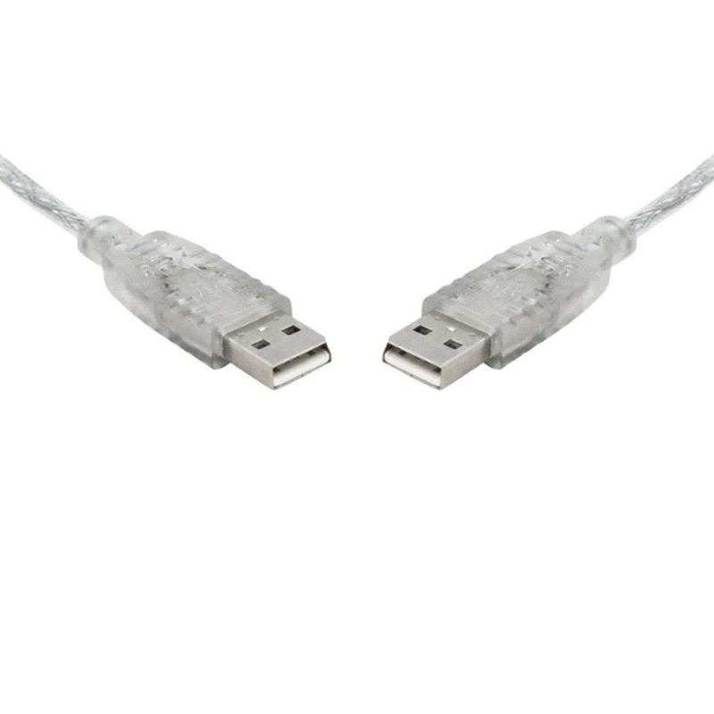 8Ware 5m USB 2.0 Cable - Type A to Type A Male to Male High Speed Data Transfer for Printer Scanner Cameras Webcam Keyboard Mous
