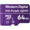 Western Digital WD Purple 64GB MicroSDXC Card 24/7 -25Â°C to 85Â°C Weather & Humidity Resistant for Surveillance IP Cameras mDVR