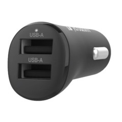 (LS)Verbatim Car Charger - Dual Port 3.4A - Black
