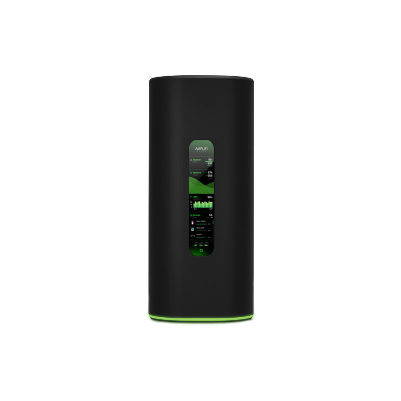 Ubiquiti Amplifi Alien Mesh Router - Wi-Fi 6 - 4x Gigabit Ethernet Ports on Router, Touch Screen Display,  5 GHz 8x8 WiFi 6 Radi