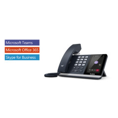 Yealink T55A -Teams Edition, IP Phone, 4.3' Screen, HD Voice, USB, Dual Gigabit,  (Power Adapter & Wall Mount Bracket Optional) 