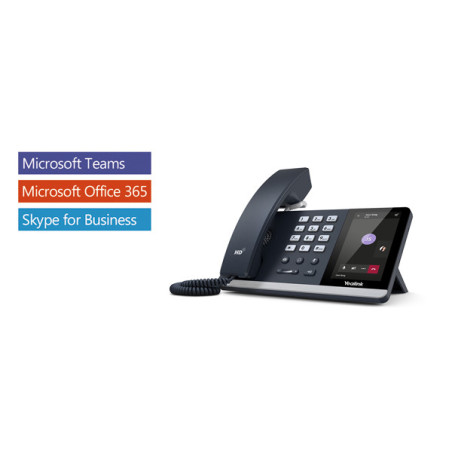 Yealink T55A -Teams Edition, IP Phone, 4.3' Screen, HD Voice, USB, Dual Gigabit,  (Power Adapter & Wall Mount Bracket Optional) 