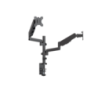Brateck Dual Monitor Full Extension Gas Spring Dual Monitor Arm (independent Arms) Fit Most 17'-32' Monitors Up to 8kg per scree