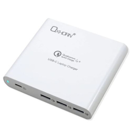Oxhorn Multi-Functional USB Type C Laptop 87W Notebook Charger - Quick Charge, HP, ASUS, Lenovo, Dell, Acer, Toshiba, Samsung *C