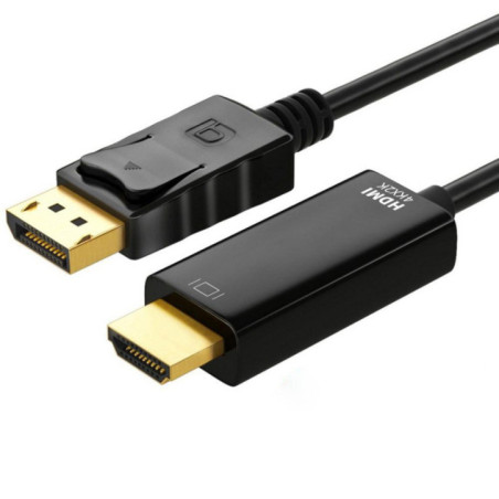 Astrotek 3m DisplayPort DP to HDMI Cable Converter Adapter - Male to Male 4K Resolution For Laptop PC to Monitor Projector HDTV 