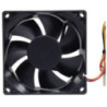 Aywun 80mm TFX Silent PSU Fan -  Fan only no Screw for Aywun SQ05 TFX PSU 2500rpm. Mini 2Pin Connector.
