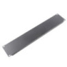 LDR 2U 19in Blanking Panel - Rack Mountable 19in - Black Metal Construction