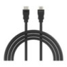 Verbatim HDMI 1.4b Cable 1m - Support 4K FHD, 3D Compatible, Audio Return Channel (ARC) HIgh Performance Premium Cable. Black Co