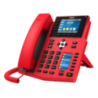 Fanvil X5U-RED High End Enterprise IP Phone - 3.5' Colour Screen, 16 Lines, 40 x DSS Buttons, Dual Gigabit NIC,Bluetooth - 2 Yea