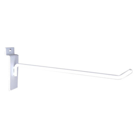 8ware Universal Hooks Peg Board for Slat Wall Grooved Panel for Retail Shop Cable Display Stand Shelf - 15cm x 3cm for 8W-DISPLA
