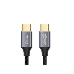 Oxhorn USB 3.1 Type C to Type C Gen2 Cable 1m 10Gbps 20v 5A 4K@60Hz E-marker Chip compatible with USB 3.0 2.0 1.1 & 1.0 DP Alt M