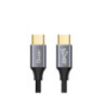 Oxhorn USB 3.1 Type C to Type C Gen2 Cable 1m 10Gbps 20v 5A 4K@60Hz E-marker Chip compatible with USB 3.0 2.0 1.1 & 1.0 DP Alt M