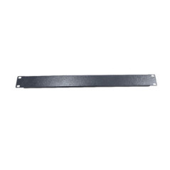LDR 1U 19in Blanking Panel - Rack Mountable 19in - Black Metal Construction