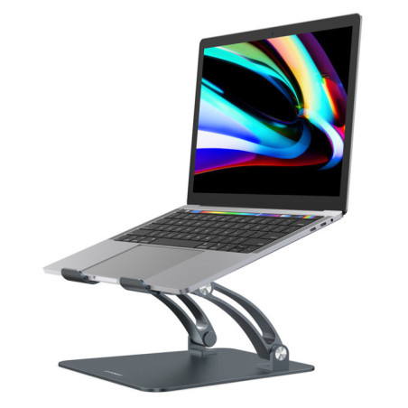 (LS)mbeatÂ® Stage S6 Adjustable Elevated Laptop and MacBook Stand Elegant and Ergonomic Sleek and Durable Material: Aluminium Al