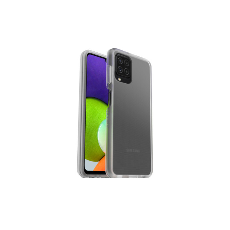 OtterBox React Samsung Galaxy A22 4G (6.4') Case Clear - (77-82989), Antimicrobial,DROP+ Military Standard,Raised Edges, 7 Years