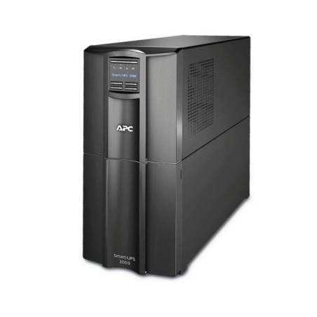APC SMART UPS(SMT) 3000VA, IEC(8), USB, SERIAL, SMART SLOT, LCD,TWR, SMART CONNECT-3Y WTY