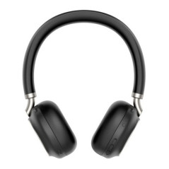 Yealink BH76 Teams Certified Bluetooth Wireless Stereo Headset, Black, ANC, USB-C, Rectractable Microphone, 35 hours battey life