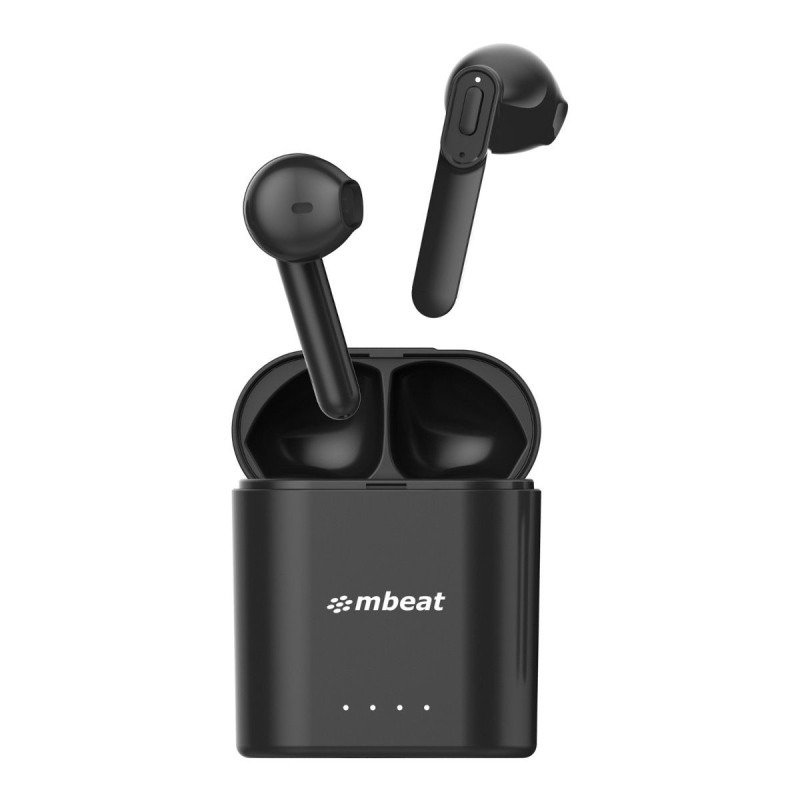 (LS)mbeatÂ® E1 True Wireless Earbuds/Earphones - Up to 4hr Play time, 14hr Charge Case, Easy Pair Fully charging time 2 hours  A