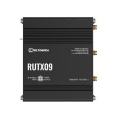 Teltonika RUTX09 Industrial Cellular Router, 4G LTE CAT 6, Dual SIM, Instant LTE Failover, Gigabit Ethernet, PSU included