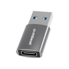 mbeatÂ® Elite USB 3.0 (Male) to USB-C (Female) Adapter -  Converts USB-C device to Any Computers, Laptops with USB-A port, USB 3