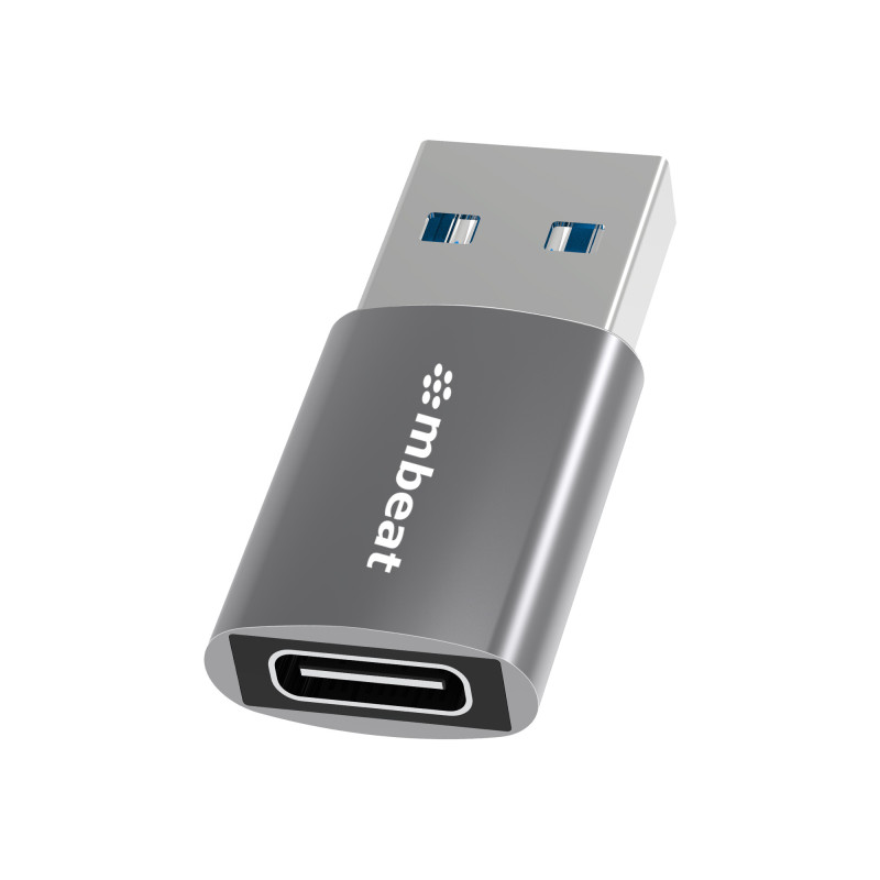 mbeatÂ® Elite USB 3.0 (Male) to USB-C (Female) Adapter -  Converts USB-C device to Any Computers, Laptops with USB-A port, USB 3