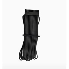 For Corsair PSU - BLACK Premium Individually Sleeved ATX 24-Pin Cable Type 4 Gen 4 â Black(LS)