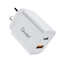 Oxhorn USB Type-C and Type-A 3.0 Quick Charge 20W Charger