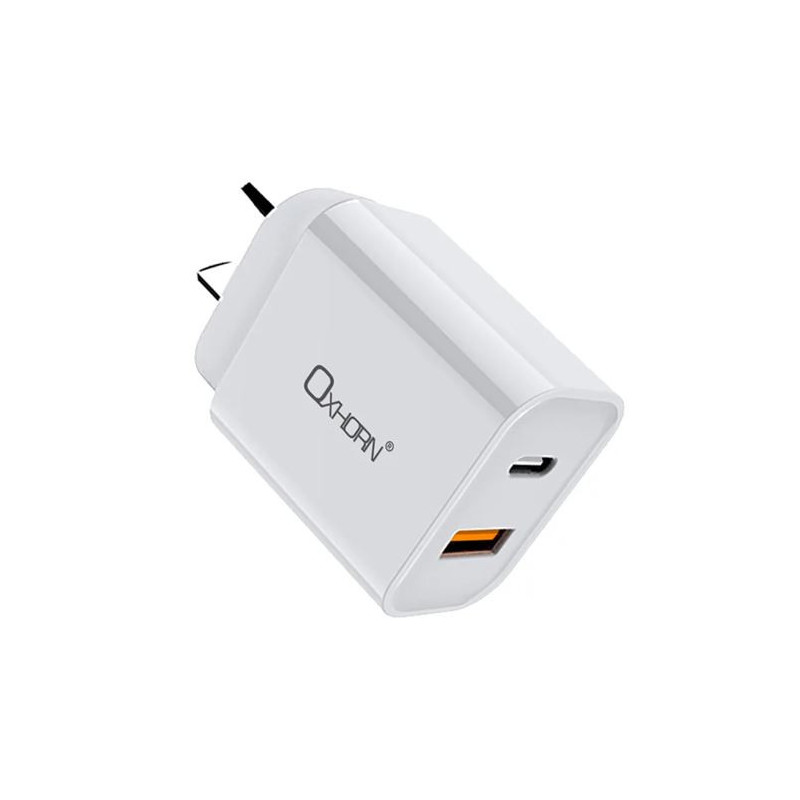 Oxhorn USB Type-C and Type-A 3.0 Quick Charge 20W Charger