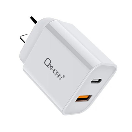 Oxhorn USB Type-C and Type-A 3.0 Quick Charge 20W Charger