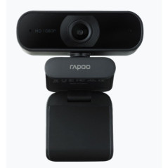RAPOO C260 Webcam FHD 1080P/HD720P, USB 2.0, 95 degrees Wide Angle, Autofocus, Noise cancelling Mic. - Ideal for TEAMS, Zoom