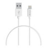 CHARGE SYNC LIGHTNING CABLE 1M - WHITE