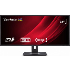 ViewSonic VG3456 34in 5ms UWQHD FreeSync USB-C Docking VA Monitor